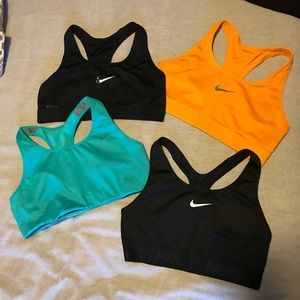 SALE - 4 NIKE DRI FIT SPORTS BRA BUNDLE